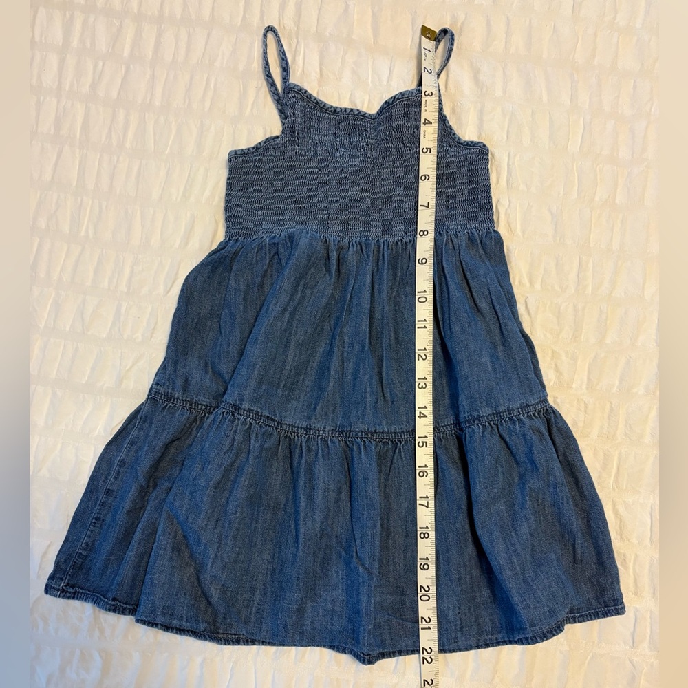 Denim Smocked Sundress